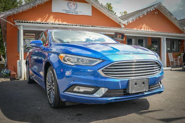 Photo of 2017 Blue Ford Fusion