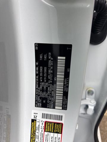 Photo of 2025 Wind Chill Pearl Lexus TX 350