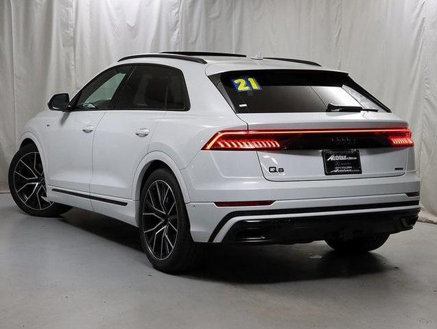 Photo of 2021 Glacier White Metallic Audi Q8