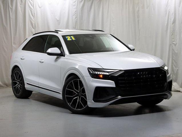 Photo of 2021 Glacier White Metallic Audi Q8