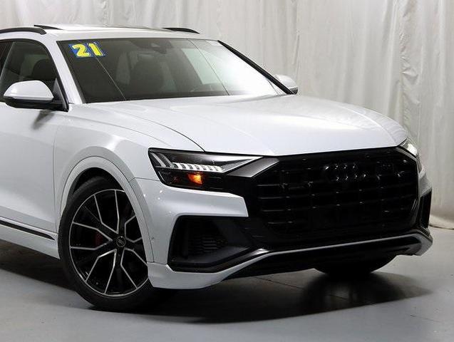 Photo of 2021 Glacier White Metallic Audi Q8