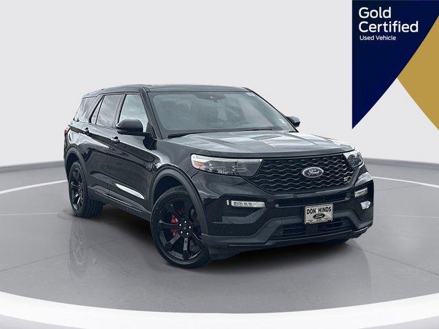 Photo of 2021 Agate Black Metallic Ford Explorer