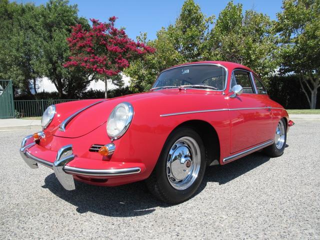 Photo of 1963 Ruby Red Porsche 356