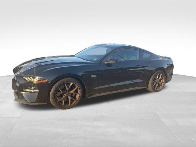 Photo of 2021 Shadow Black Ford Mustang