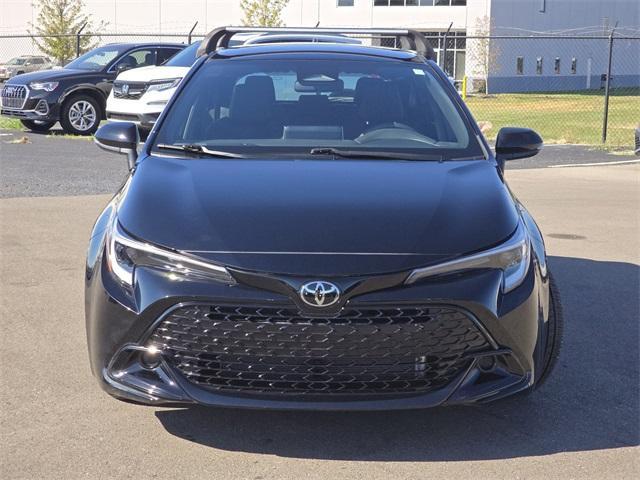 Photo of 2023 Midnight Black Metallic Toyota Corolla Hatchback