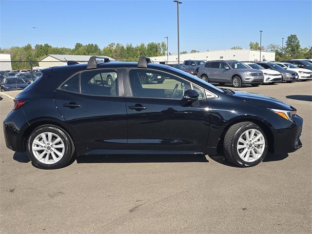 Photo of 2023 Midnight Black Metallic Toyota Corolla Hatchback