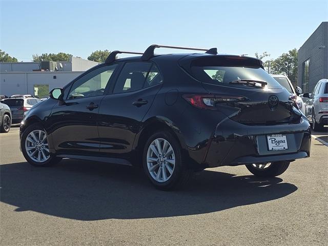 Photo of 2023 Midnight Black Metallic Toyota Corolla Hatchback