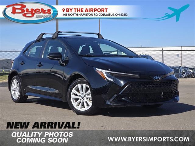 Photo of 2023 Midnight Black Metallic Toyota Corolla Hatchback