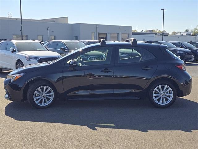 Photo of 2023 Midnight Black Metallic Toyota Corolla Hatchback
