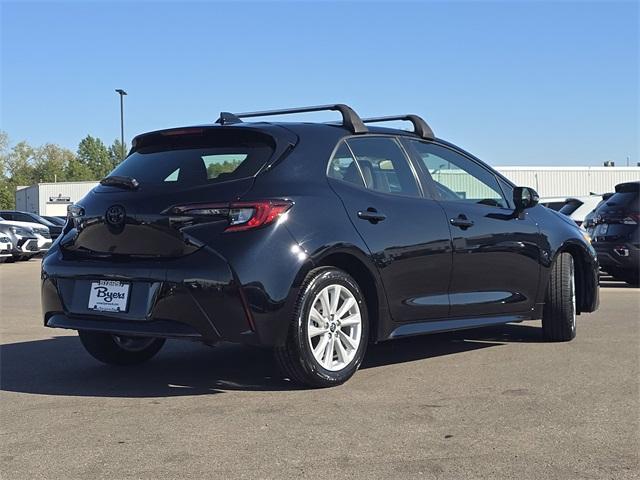 Photo of 2023 Midnight Black Metallic Toyota Corolla Hatchback