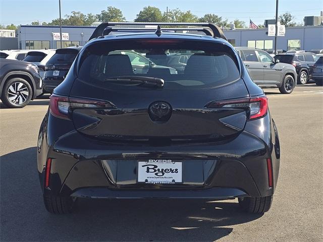 Photo of 2023 Midnight Black Metallic Toyota Corolla Hatchback