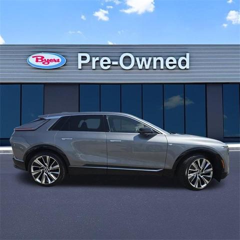 Photo of 2023 Satin Steel Metallic Cadillac LYRIQ