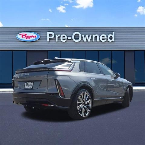 Photo of 2023 Satin Steel Metallic Cadillac LYRIQ