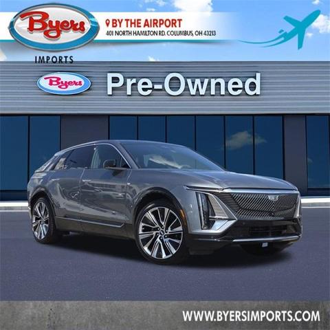 Photo of 2023 Satin Steel Metallic Cadillac LYRIQ