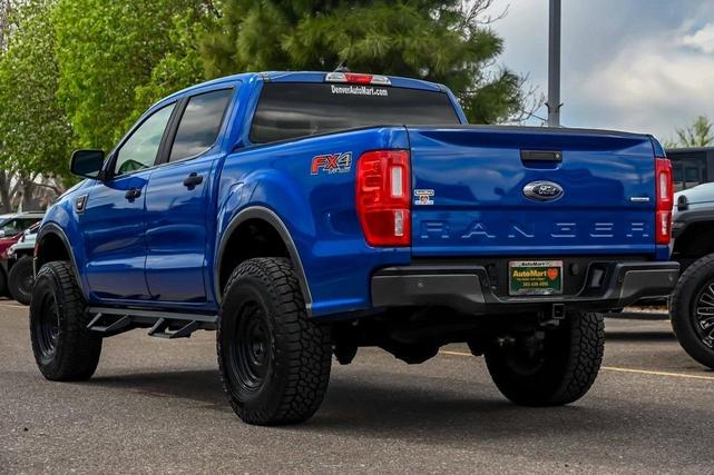 Photo of 2020 Lightning Blue Ford Ranger