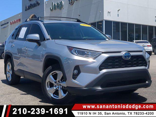 Photo of 2021 Silver Sky Metallic/Midnight Black Metallic Toyota RAV4 Hybrid