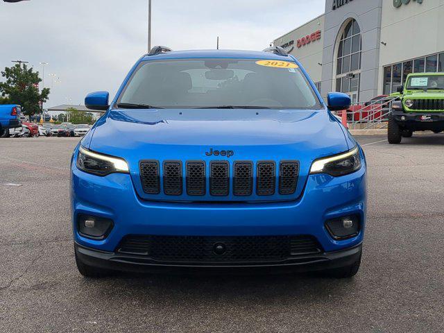 Photo of 2021 Hydro Blue Pearlcoat Jeep Cherokee