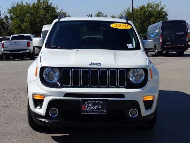 Photo of 2020 Alpine White Clearcoat Jeep Renegade