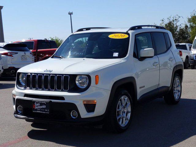 Photo of 2020 Alpine White Clearcoat Jeep Renegade