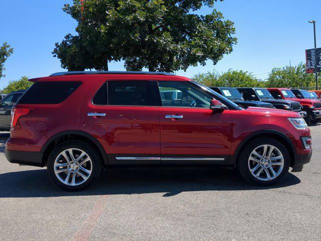 Photo of 2017 Ruby Red Ford Explorer
