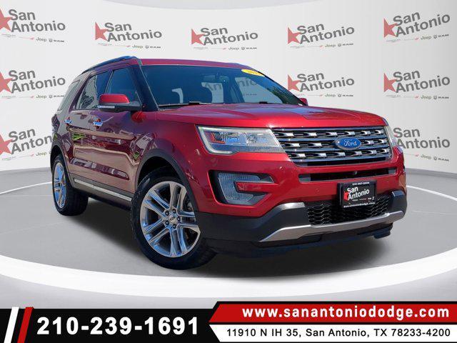 Photo of 2017 Ruby Red Ford Explorer