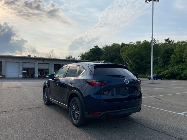 Photo of 2021 Deep Crystal Blue Mica Mazda CX-5