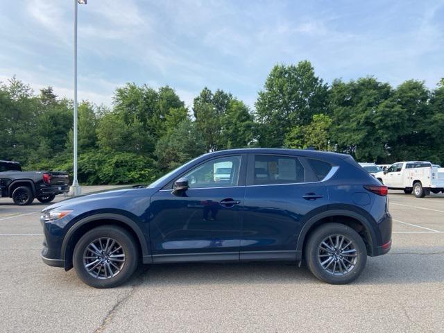 Photo of 2021 Deep Crystal Blue Mica Mazda CX-5
