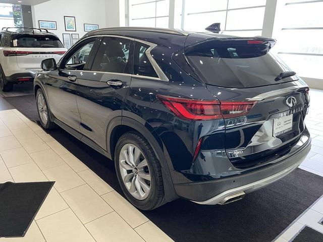 Photo of 2022 Hermosa Blue INFINITI QX50
