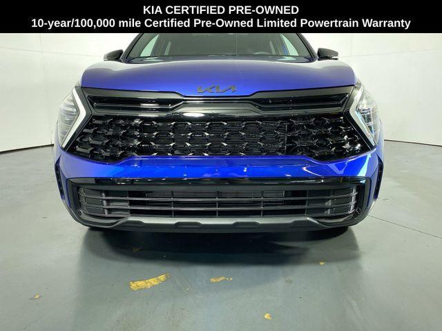 Photo of 2025 Sapphire Blue Kia Sportage