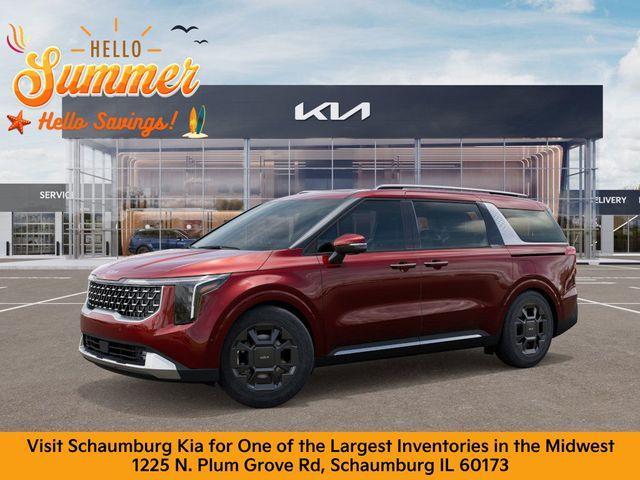 Photo of 2026 Flare Red Kia Carnival Hybrid