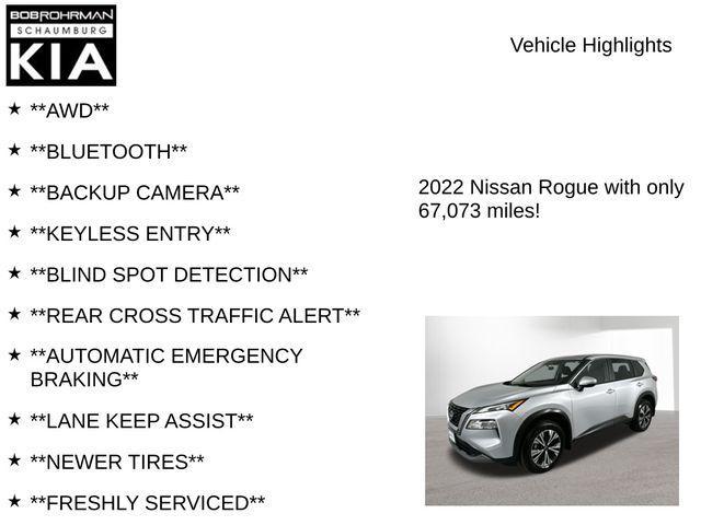 Photo of 2022 Brilliant Silver Metallic Nissan Rogue
