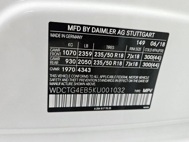 Photo of 2019 Polar White Mercedes-Benz GLA 250