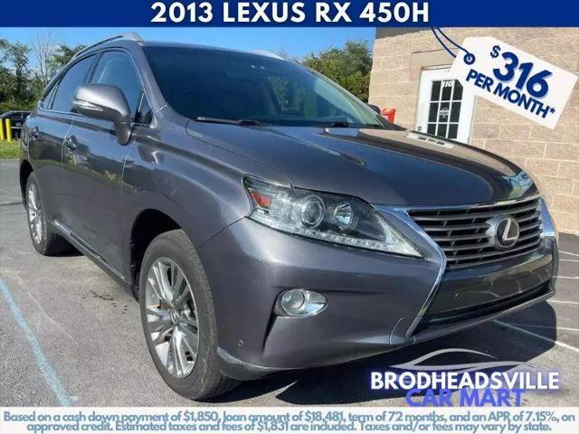 2013 Lexus Rx 450h