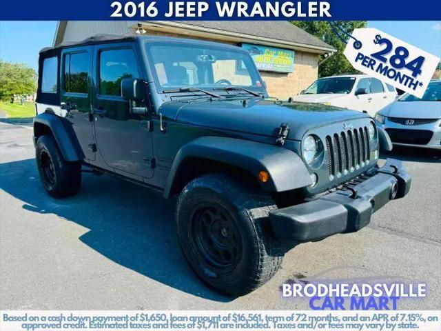 2016 Jeep Wrangler Unlimited