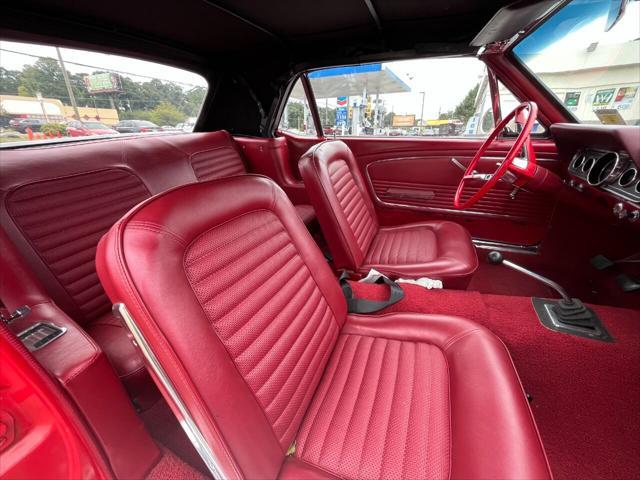 Photo of 1965 Red/ Tan Ford Mustang