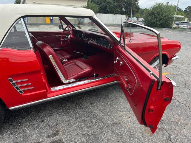 Photo of 1965 Red/ Tan Ford Mustang