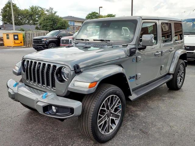 Photo of 2022 Sting-Gray Clearcoat Jeep Wrangler Unlimited 4xe