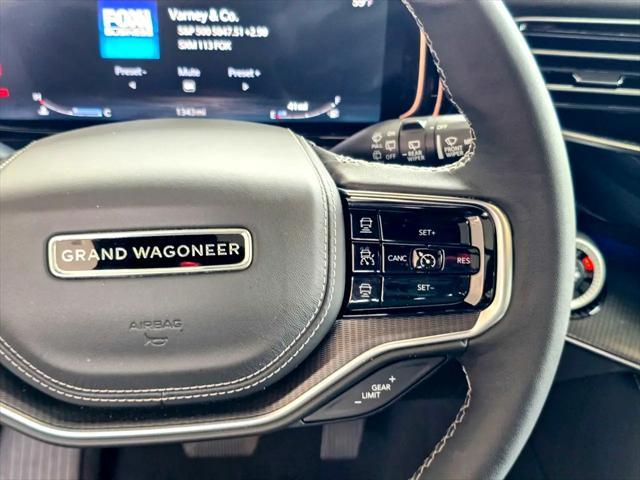 Photo of 2024 Diamond Black Crystal Pearlcoat Jeep Grand Wagoneer