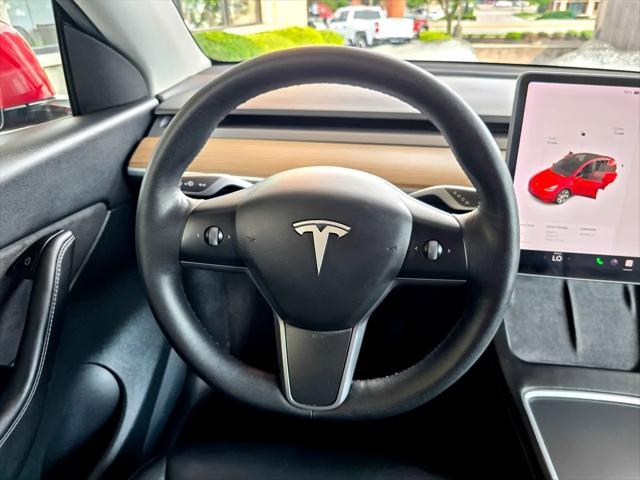 Photo of 2021 Red Multi-Coat Tesla Model Y