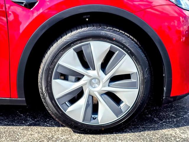 Photo of 2021 Red Multi-Coat Tesla Model Y