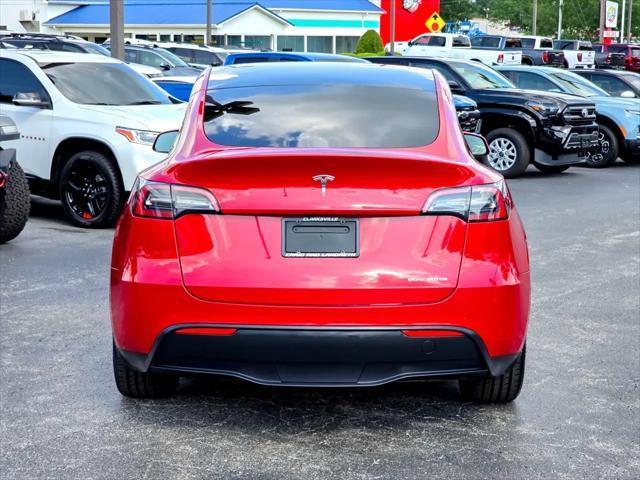 Photo of 2021 Red Multi-Coat Tesla Model Y