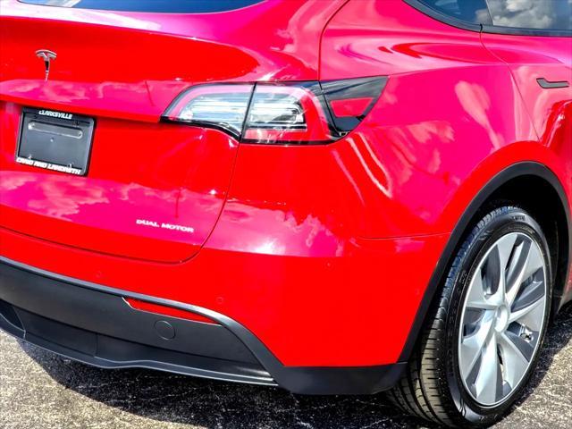 Photo of 2021 Red Multi-Coat Tesla Model Y