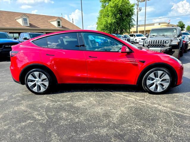 Photo of 2021 Red Multi-Coat Tesla Model Y