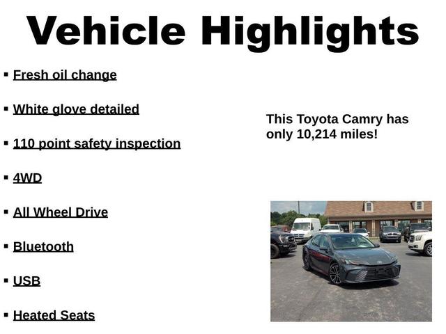 Photo of 2025 Not Specified Toyota Camry