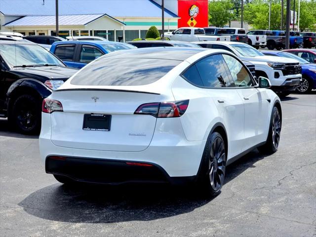 Photo of 2022 Pearl White Multi-Coat Tesla Model Y