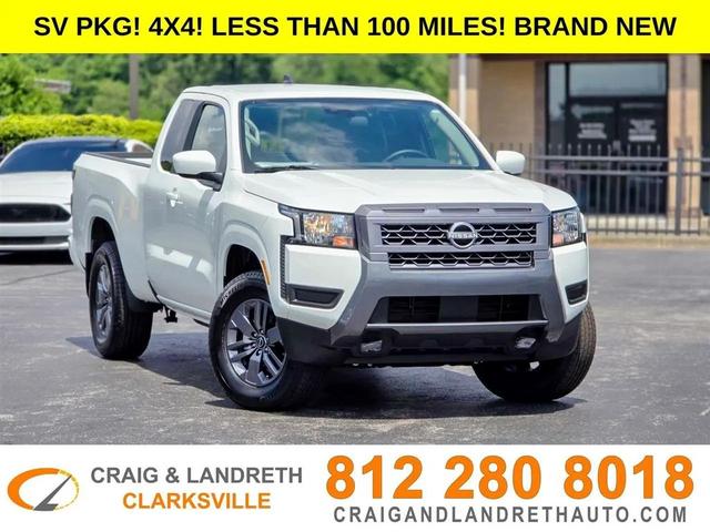 Photo of 2025 Glacier White Nissan Frontier