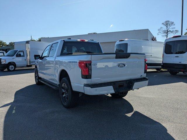 Photo of 2025 Space White Metallic Ford F-150 Lightning