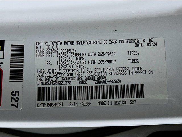 Photo of 2024 Ice Cap Toyota Tacoma