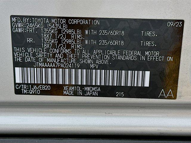 Photo of 2023 Elemental Silver Metallic Toyota bZ4X