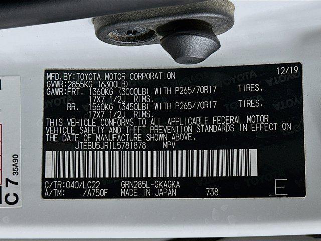 Photo of 2020 Super White Toyota 4Runner